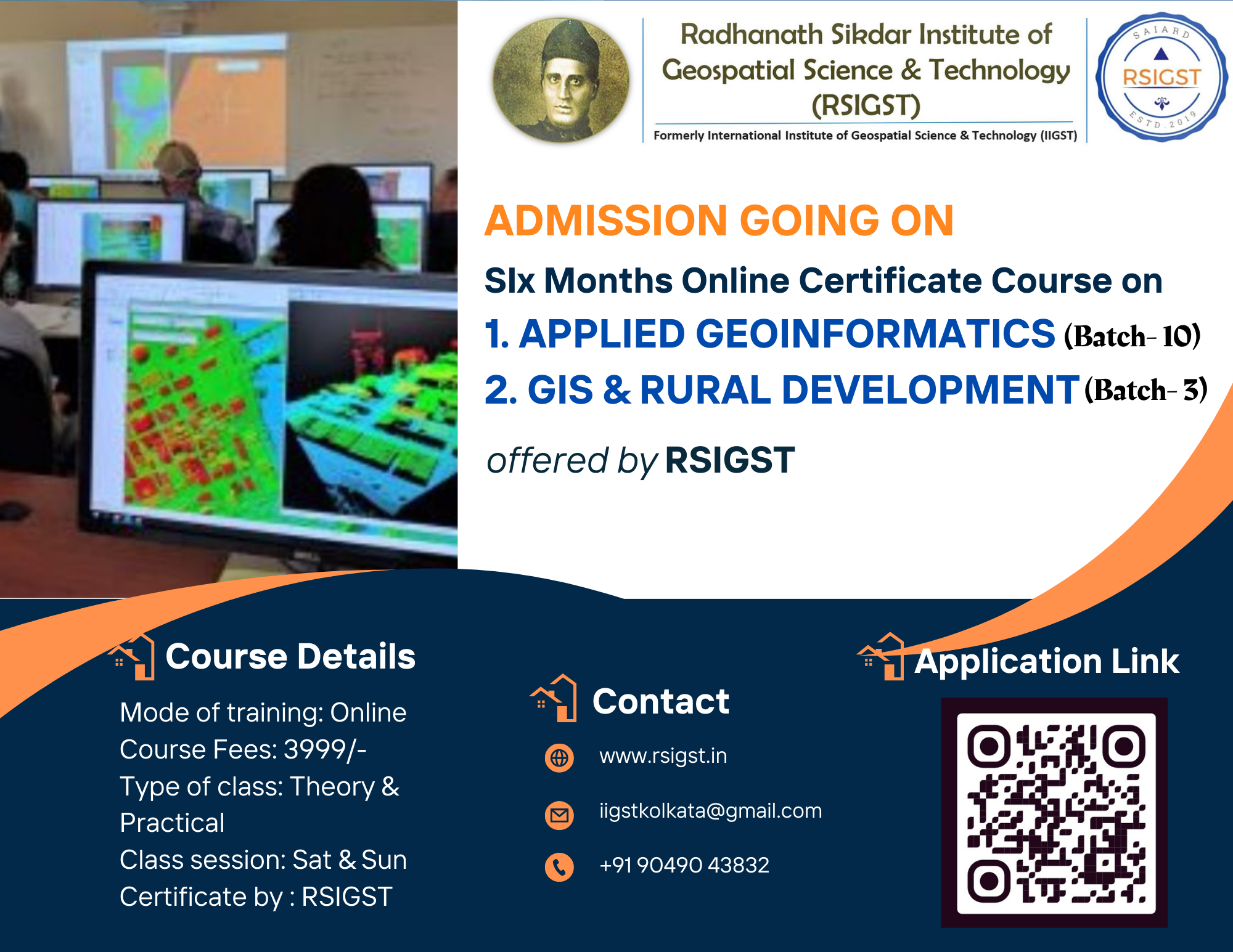 6 Months Online GIS Course- RSIGST